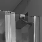 Zuhanykabin, Aquatek GLASS R33 120x90 króm+átlátszó üveg