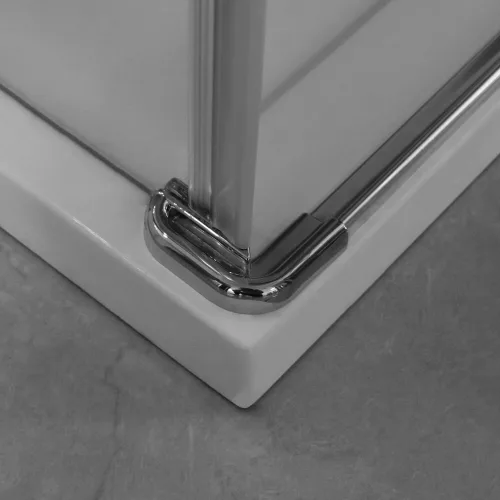 Zuhanykabin, Aquatek GLASS R33 120x90 króm+átlátszó üveg