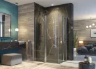 Zuhanykabin, Aquatek GLASS R34 120x90 króm+átlátszó üveg