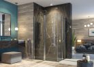 Zuhanykabin, Aquatek GLASS R34 120x90 króm+frost üveg