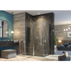 Zuhanykabin, Aquatek GLASS R34 120x90 króm+frost üveg