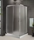 Zuhanykabin, Aquatek FAMILY R14 100x80 króm/grape üveg