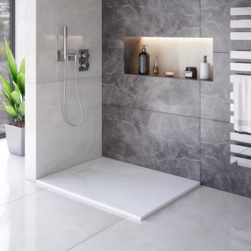 Zuhanytálca, Aquatek SMC Rock szögletes zuhanytálca 120x70