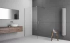 Walk-in, Radaway Modo X II Walk-in zuhanyfal 130 átlátszó