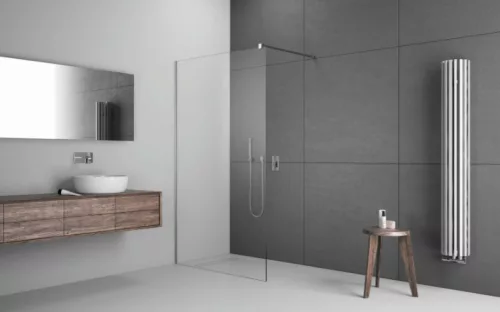 Walk-in, Radaway Modo X II Walk-in zuhanyfal 80 átlátszó
