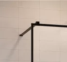 Walk-in, Radaway Modo X Black II Frame Walk-in fekete zuhanyfal 60 átlátszó