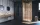 Walk-in, Radaway Modo X Black II Factory Walk-in fekete zuhanyfal 125 átlátszó