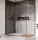 Walk-in, Radaway Modo X Black III Frame Walk-in fekete zuhanyfal 90x140 átlátszó