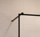 Walk-in, Radaway Modo X Black III Frame Walk-in fekete zuhanyfal 90x140 átlátszó