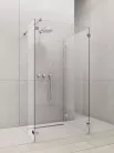 Walk-in, Radaway Euphoria Walk-in IV zuhanyfal 90x100 átlátszó