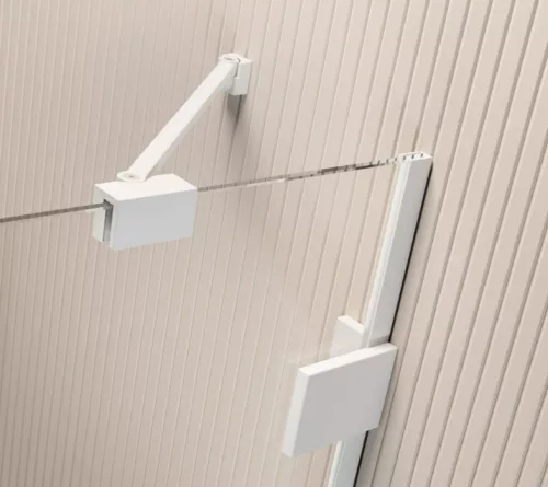 Zuhanyajtó, Radaway Essenza Pro White DWJ fehér zuhanyajtó 90 átlátszó jobbos