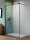 Walk-in, Radaway Nes Black Walk-in II Frame fekete zuhanyfal 80 átlátszó