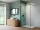 Walk-in, Radaway Nes Black Walk-in II Frame fekete zuhanyfal 90 átlátszó