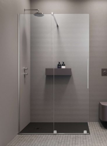 Walk-in, Radaway Furo Walk-in zuhanyfal 90 átlátszó balos