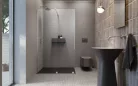 Walk-in, Radaway Furo Walk-in zuhanyfal 90 átlátszó balos
