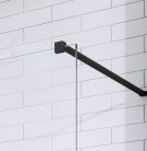 Walk-in, Radaway Modo New Black I Walk-in fekete zuhanyfal 160 átlátszó