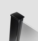 Walk-in, Radaway Modo New Black II Walk-in fekete zuhanyfal 145 átlátszó