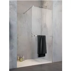   Walk-in, Radaway Modo New II Walk-in zuhanyfal törölközőtartóval 115 átlátszó