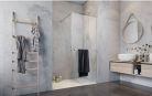 Walk-in, Radaway Modo New II Walk-in zuhanyfal törölközőtartóval 125 átlátszó