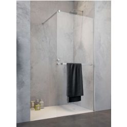   Walk-in, Radaway Modo New II Walk-in zuhanyfal törölközőtartóval 155 átlátszó