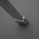 Walk-in, Radaway Modo New II Walk-in zuhanyfal törölközőtartóval 155 átlátszó