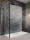 Walk-in, Radaway Modo New Black IV Walk-in fekete zuhanyfal 110x95 átlátszó