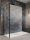 Walk-in, Radaway Modo New Black IV Walk-in fekete zuhanyfal 140x100 átlátszó