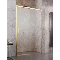  Zuhanyajtó, Radaway Idea Gold DWJ arany zuhanyajtó 120 átlátszó balos