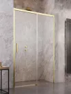 Zuhanyajtó, Radaway Idea Gold DWJ arany zuhanyajtó 130 átlátszó jobbos