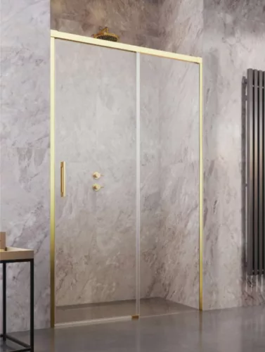 Zuhanyajtó, Radaway Idea Gold DWJ arany zuhanyajtó 140 átlátszó balos