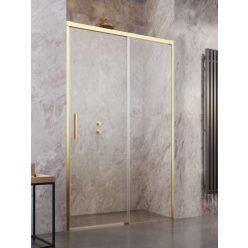   Zuhanyajtó, Radaway Idea Gold DWJ arany zuhanyajtó 160 átlátszó jobbos