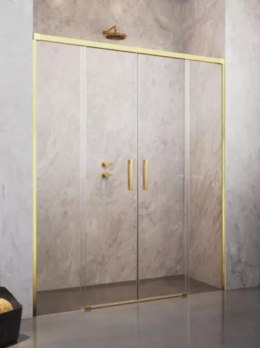 Zuhanyajtó, Radaway Idea Gold DWD arany zuhanyajtó 190 átlátszó