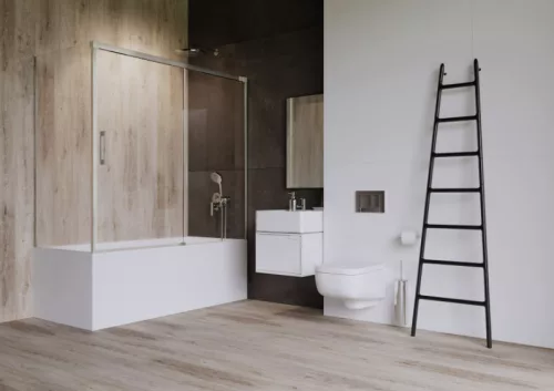 Kádparaván, Radaway Idea PN DWJ+S kádparaván 140x70 átlátszó balos