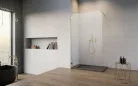Walk-in, Radaway Essenza Pro Gold Walk-in arany zuhanyfal 130 átlátszó