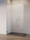 Walk-in, Radaway Essenza Pro Gold Walk-in arany zuhanyfal 140 átlátszó