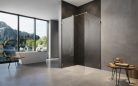 Walk-in, Radaway Essenza Pro Gold Walk-in III arany zuhanyfal 90x140 átlátszó