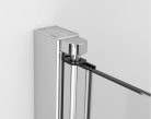 Zuhanyajtó, Radaway Eos DWD II zuhanyajtó 140 átlátszó, 77 cm ajtó+ 63 cm fix fal