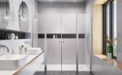 Zuhanyajtó, Radaway Eos DWD II zuhanyajtó 190 átlátszó, 97 cm ajtó+ 93 cm fix fal