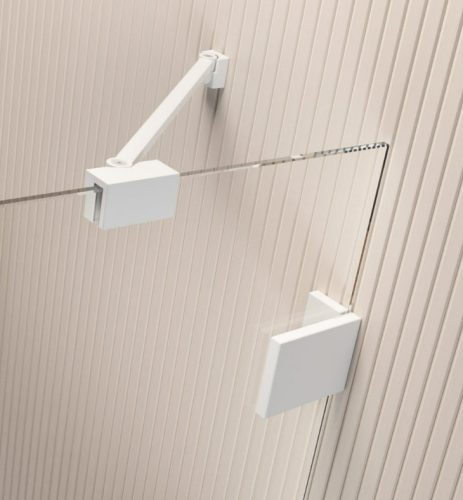 Kádparaván, Radaway Essenza Pro White PNJ II fehér kádparaván 90 átlátszó