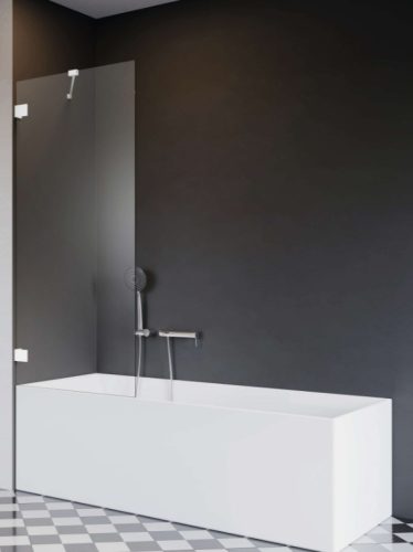 Kádparaván, Radaway Essenza Pro White PNJ II fehér kádparaván 100 átlátszó