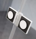 Kádparaván, Radaway Essenza Pro White PND II fehér kádparaván 110 átlátszó balos