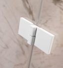 Kádparaván, Radaway Essenza Pro White PND II fehér kádparaván 130 átlátszó balos