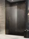 Walk-in, Radaway Modo New Gold II Walk-in arany zuhanyfal 135 átlátszó