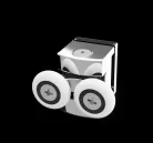 Zuhanyajtó, Radaway Premium Pro DWJ zuhanyajtó 110 jobbos