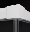 Zuhanyajtó, Radaway Idea White DWJ fehér zuhanyajtó 110 átlátszó balos