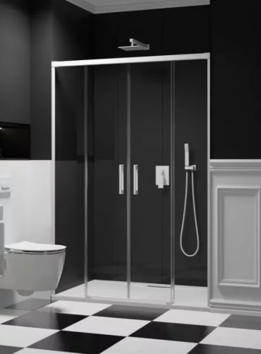 Zuhanyajtó, Radaway Idea White DWD fehér zuhanyajtó 200 átlátszó