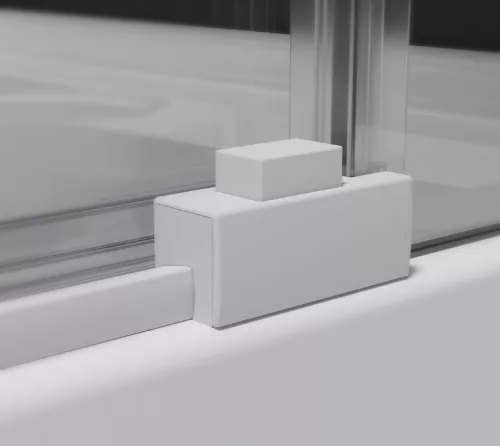 Zuhanyajtó, Radaway Idea White DWD fehér zuhanyajtó 200 átlátszó