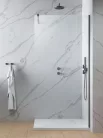 Walk-in, Radaway Modo New Brushed GunMetal II Walk-in zuhanyfal 95 átlátszó