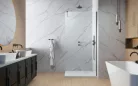 Walk-in, Radaway Modo New Brushed GunMetal II Walk-in zuhanyfal 105 átlátszó