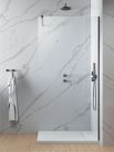 Walk-in, Radaway Modo New Brushed GunMetal II Walk-in zuhanyfal 125 átlátszó